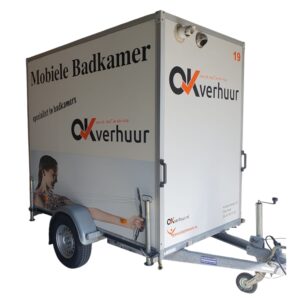 Mobiele badkamer ( douche en wastafel )