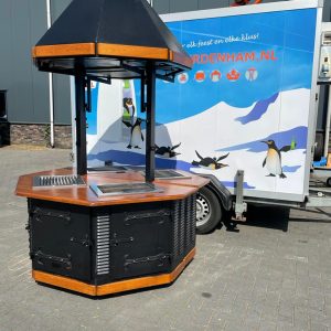 Gas barbecue 4x Grill-plaat