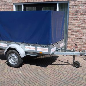 Aanhanger met huif 2,8m3