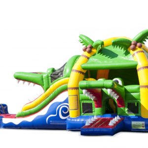 Multiplay Super Krokodil Springkussen