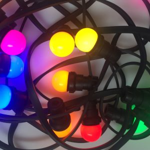 Prikverlichting LED , gekleurde lampen