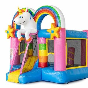 Multifun Unicorn Super Springkussen