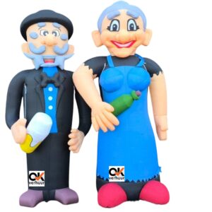 Jubileumset Abraham Bierglas & Sarah Wijnfles