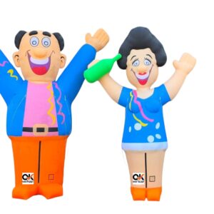 Jubileumset Abraham Bierglas & Sarah Wijnglas