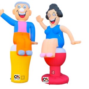 Jubileumset Abraham Bierglas & Sarah Wijnglas