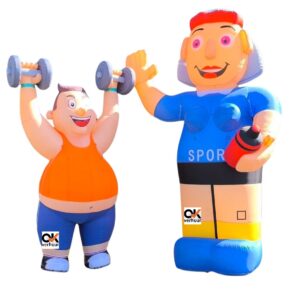 Jubileumset Abraham sportief 3.5 meter & Sarah Sportief 4.5 m